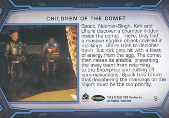 2023 Rittenhouse Star Trek Strange New Worlds Season One - Gold #9 Children of the Comet Back