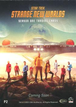 2023 Rittenhouse Star Trek Strange New Worlds Season One - Promos #P2 NSU Magazine or Show Back