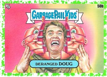 2023 Topps Garbage Pail Kids: Intergoolactic Mayhem - Booger Green #50b Deranged Doug Front