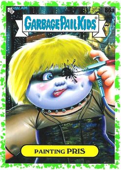 2023 Topps Garbage Pail Kids: Intergoolactic Mayhem - Booger Green #86a Painting Pris Front