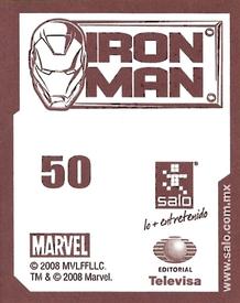 2008 Salo Marvel Iron Man Pelicula Album De Estampas #50 Estampa Normale 50 Back