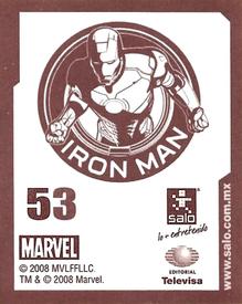2008 Salo Marvel Iron Man Pelicula Album De Estampas #53 Estampa Normale 53 Back