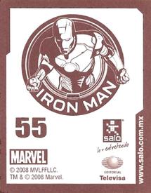 2008 Salo Marvel Iron Man Pelicula Album De Estampas #55 Estampa Normale 55 Back
