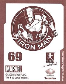 2008 Salo Marvel Iron Man Pelicula Album De Estampas #69 Estampa Normale 69 Back