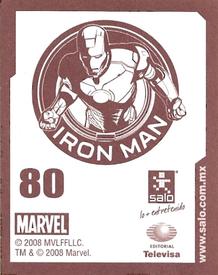 2008 Salo Marvel Iron Man Pelicula Album De Estampas #80 Estampa Normale 80 Back
