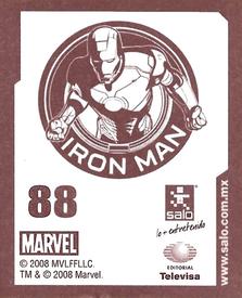 2008 Salo Marvel Iron Man Pelicula Album De Estampas #88 Estampa Normale 88 Back
