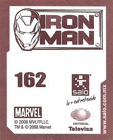 2008 Salo Marvel Iron Man Pelicula Album De Estampas #162 Estampa Normale 162 Back