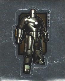 2008 Salo Marvel Iron Man Pelicula Album De Estampas #D Estampa Especiale D Front