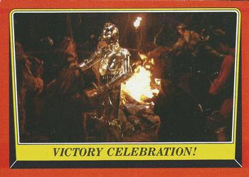 1983 Topps Star Wars: Return of the Jedi #126 Victory Celebration! Front