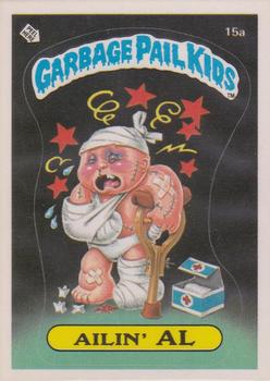 1985 Topps Garbage Pail Kids Series 1 #15a Ailin' Al Front