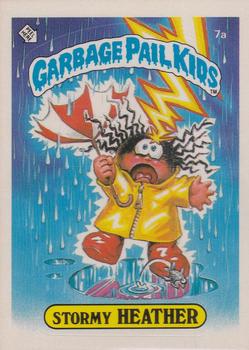 1985 Topps Garbage Pail Kids Series 1 #7a Stormy Heather Front