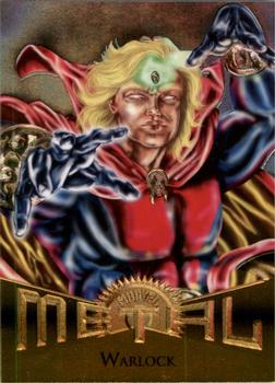1995 Metal Marvel #21 Warlock Front