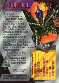 1995 Metal Marvel #62 Vengeance Back