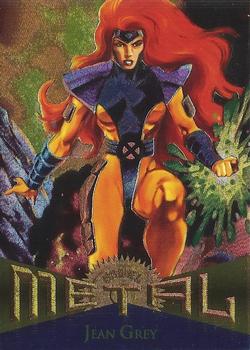 1995 Metal Marvel #97 Jean Grey Front