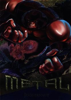 1995 Metal Marvel #99 Juggernaut Front