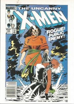 1990 Comic Images Uncanny X-Men II #10 Issue #185 Front