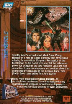 1995 Topps Star Wars Galaxy Series 3 #313 David Deitrick Back