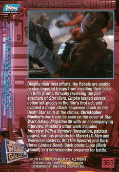 1995 Topps Star Wars Galaxy Series 3 #363 Chris Moeller Back