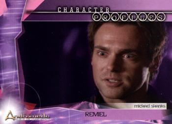 2004 Inkworks Andromeda Reign of the Commonwealth #18 Character Profiles: Remiel (Michael Shanks) Front