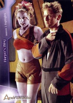 2004 Inkworks Andromeda Reign of the Commonwealth #22 Season 1 Highlights: Harper's Way Front