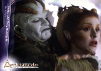 2004 Inkworks Andromeda Reign of the Commonwealth #43 Episode 216: In Heaven Now Are Three Front