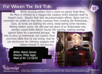 2004 Inkworks Andromeda Reign of the Commonwealth #57 Episode 308: For Whom the Bell Tolls Back