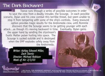 2004 Inkworks Andromeda Reign of the Commonwealth #61 Episode 312: The Dark Backward Back