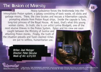 2004 Inkworks Andromeda Reign of the Commonwealth #68 Episode 319: The Illusion of Majesty Back