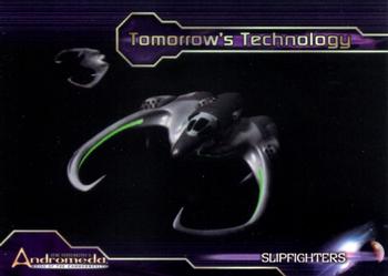 2004 Inkworks Andromeda Reign of the Commonwealth #75 Tomorrow's Technology: Slipfighters Front