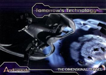 2004 Inkworks Andromeda Reign of the Commonwealth #79 Tomorrow's Technology: The Dimensional Tunnel Front