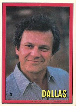 1981 Donruss Dallas #3 Cliff Barnes portrait Front
