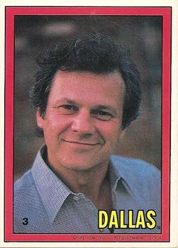 1981 Donruss Dallas #3 Cliff Barnes portrait Front
