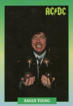 1991 Brockum Rock Cards #42 Angus Young Front