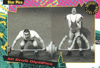 1992 Star Pics Saturday Night Live #46 All Drug Olympics Front