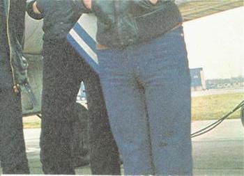1979 Donruss Rock Stars #34 Kiss (Gene Simmons) Back