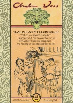 1995 FPG Charles Vess #44 Hand in Hand with Fairy Grace Back