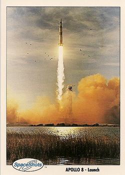 1990-92 Space Ventures Space Shots #0019 Apollo 8 - Launch Front