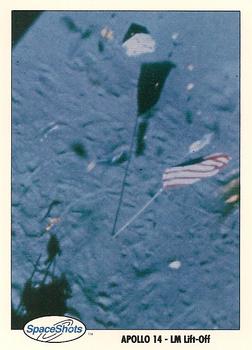 1990-92 Space Ventures Space Shots #0037 Apollo 14 - LM Lift-Off Front