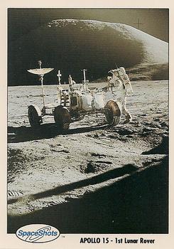 1990-92 Space Ventures Space Shots #0038 Apollo 15 - 1st Lunar Rover Front