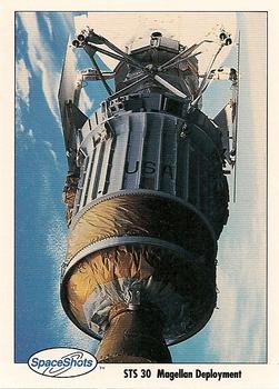 1990-92 Space Ventures Space Shots #0081 STS 30 Magellan Deployment Front