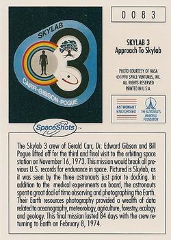 1990-92 Space Ventures Space Shots #0083 Skylab 3 - Approach To Skylab Back