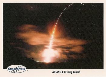1990-92 Space Ventures Space Shots #0255 Ariane 4 - Evening Launch Front