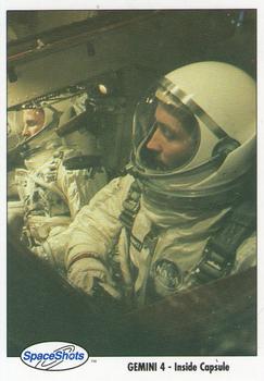 1990-92 Space Ventures Space Shots #0079 Gemini 4 - Inside Capsule Front