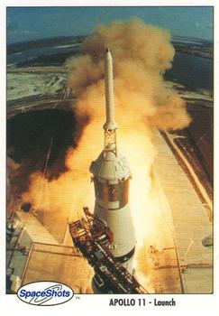 1990-92 Space Ventures Space Shots #0099 Apollo 11 - Launch Front