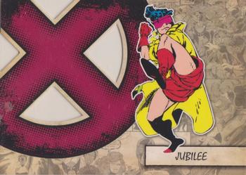 2011 Upper Deck Marvel Beginnings S1 - X-Men Die Cut #X-25 Jubilee Front