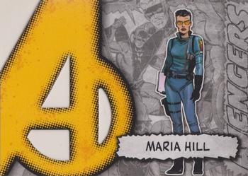 2012 Upper Deck Marvel Beginnings S2 - Avengers Die Cut #A-24 Maria Hill Front