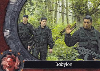 2007 Rittenhouse Stargate SG-1 Season 9 #25 The Sodan overthrew the false god Ishkur 5000 Front