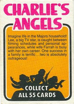 1977 Topps Charlie's Angels #21 Posing as a Fashion Model Back