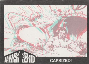 1983 Topps Jaws 3-D #4 Calvin Bouchard Back