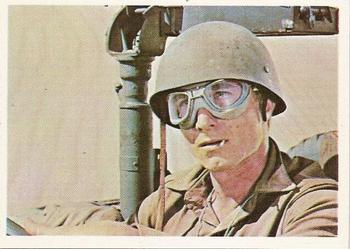 1966 Topps The Rat Patrol #33 Pvt. Pettigrew sat quietly in his jeep. Front